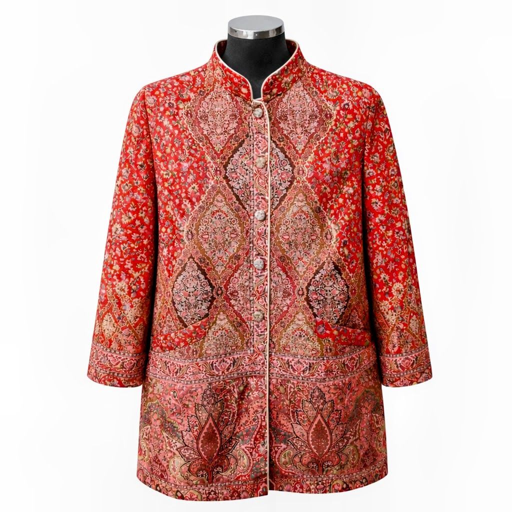 Kashmiri Middle Length Coat