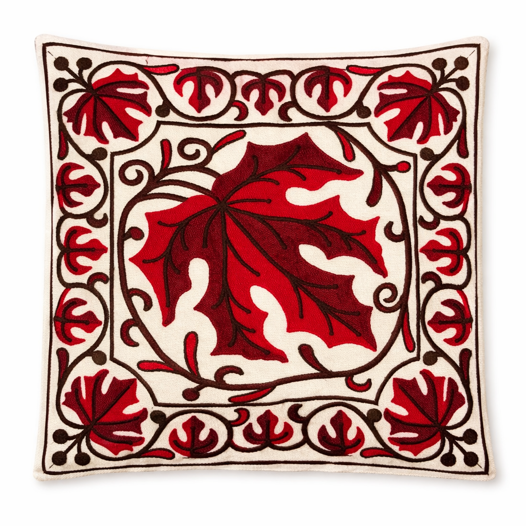 Set of Cushion 03 Cushion Covers Machine Embroidery 16x16 inch