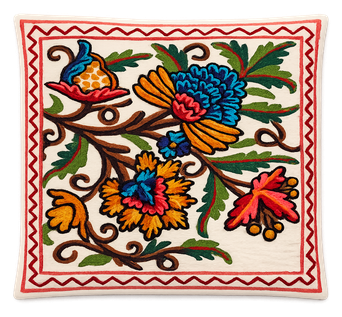 Cushion Cover Set Hand Embroidery 16x16 inch