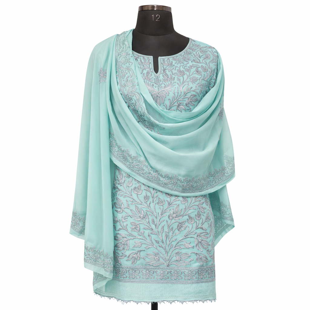 Unstitched Georgette Dress Material