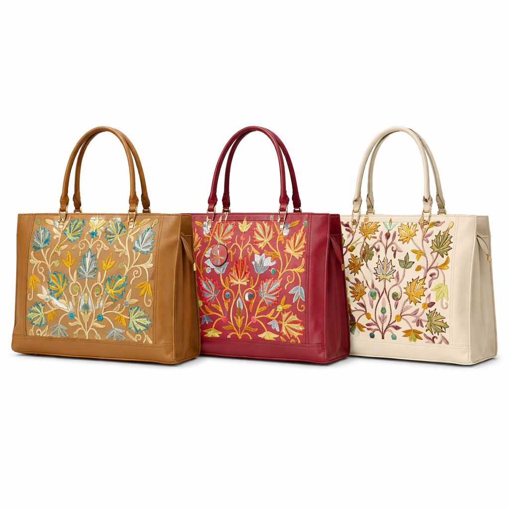 Color Options Purse with Inbuilt Laptop Pocket