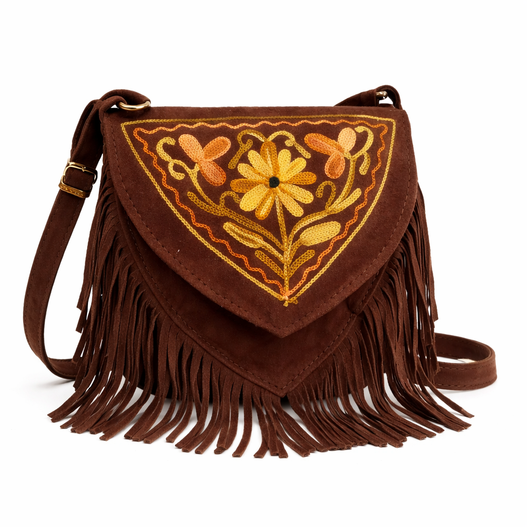 Suede small Shoulder Bag