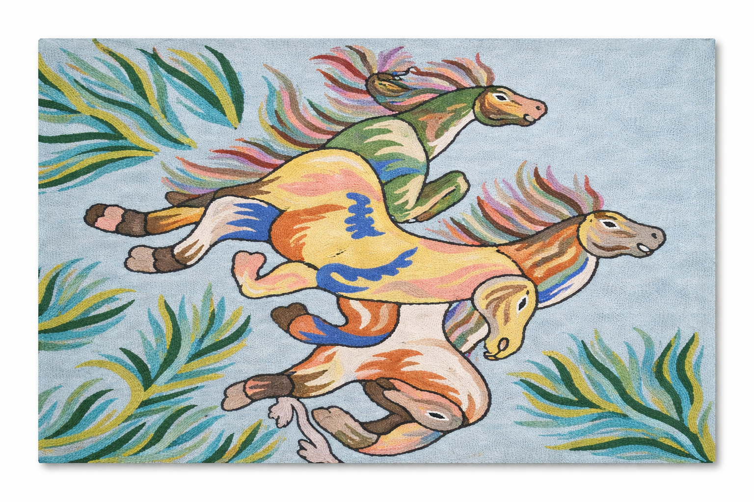 Hand Embroidery Wall Piece 2X3 Ft