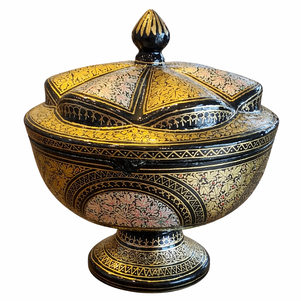 Paper Mache Art Multipurpose Bowl