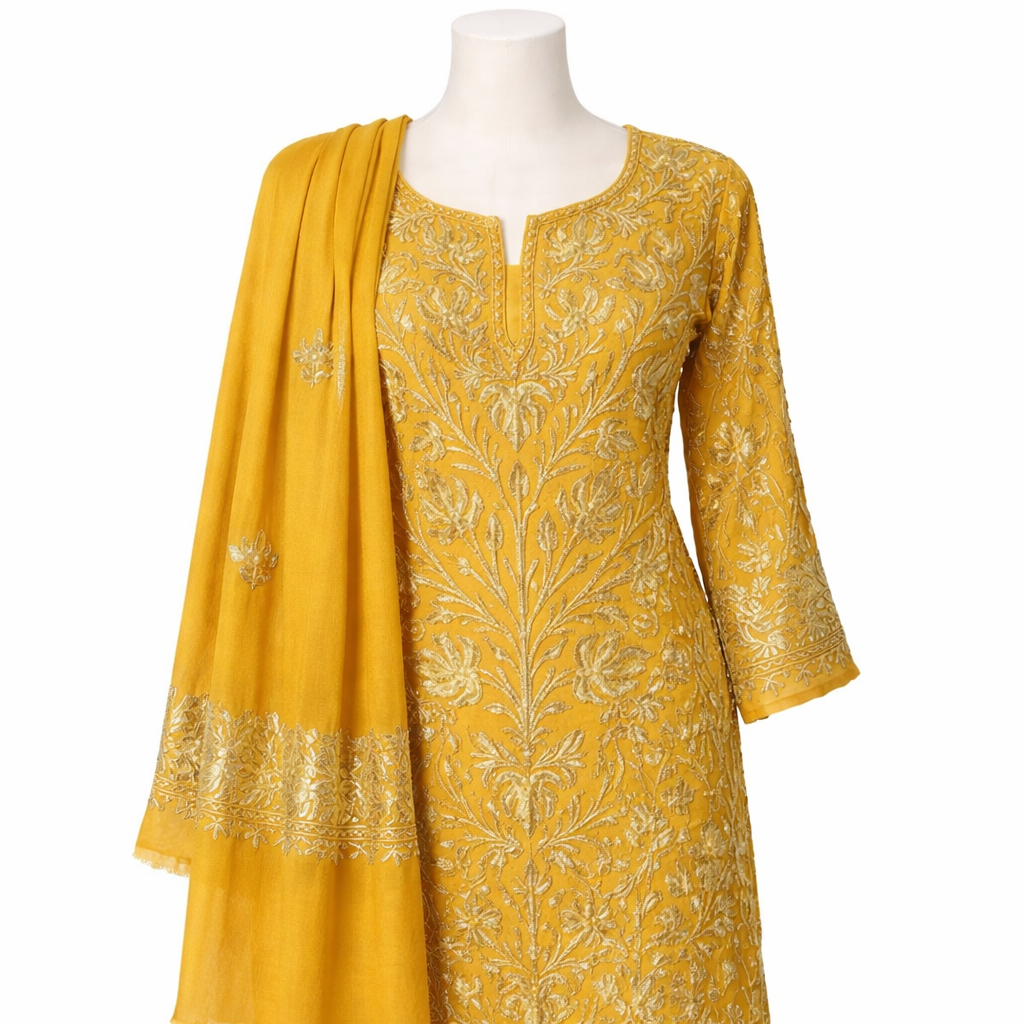 Georgette Suit with Dupatta